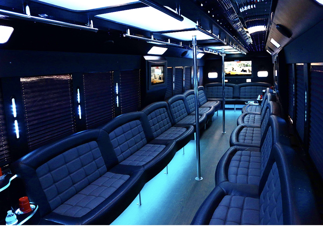 Houston Party Bus Interior